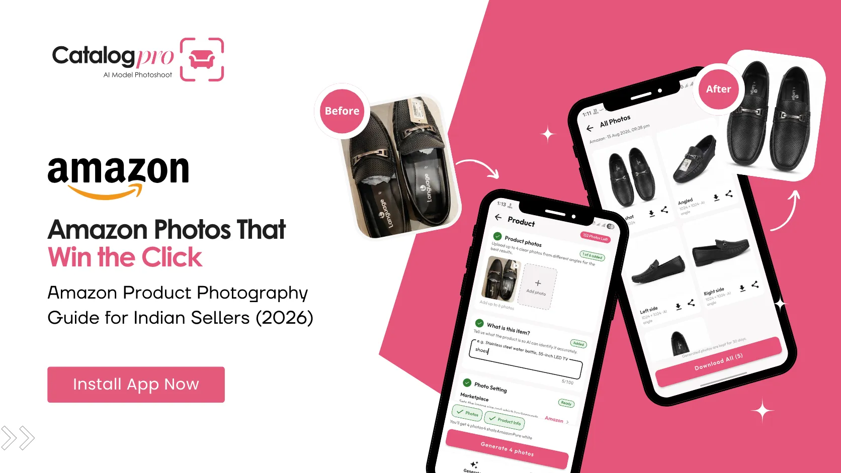 Amazon product photography guide for Indian sellers