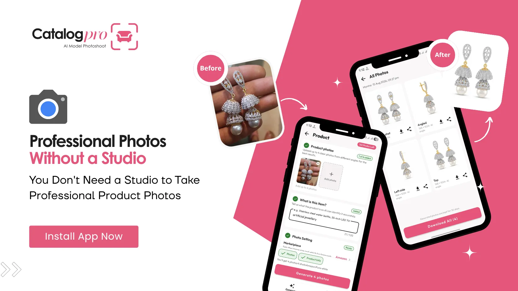 Product photography without a studio