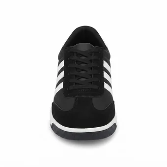 Sport shoe product photo, outer side angle